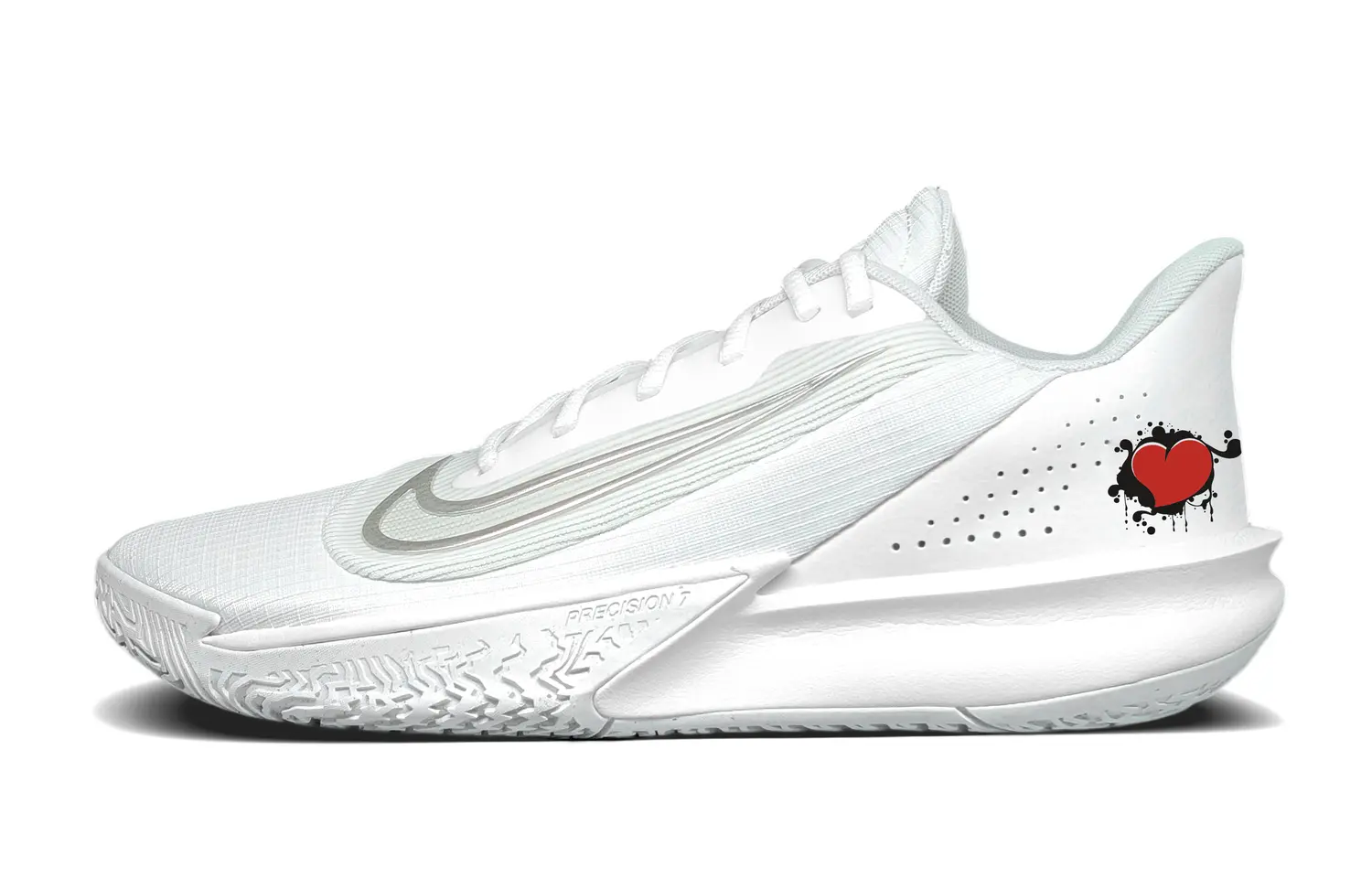 Nike Точность 7 Амортизация, противоскользящие и износостойкие низкие баскетбольные кроссовки мужские белые - белый, цвет White
Nike Точность 7 Амортизация, противоскользящие и износостойкие низкие баскетбольные кроссовки мужские белые - белый, цвет White