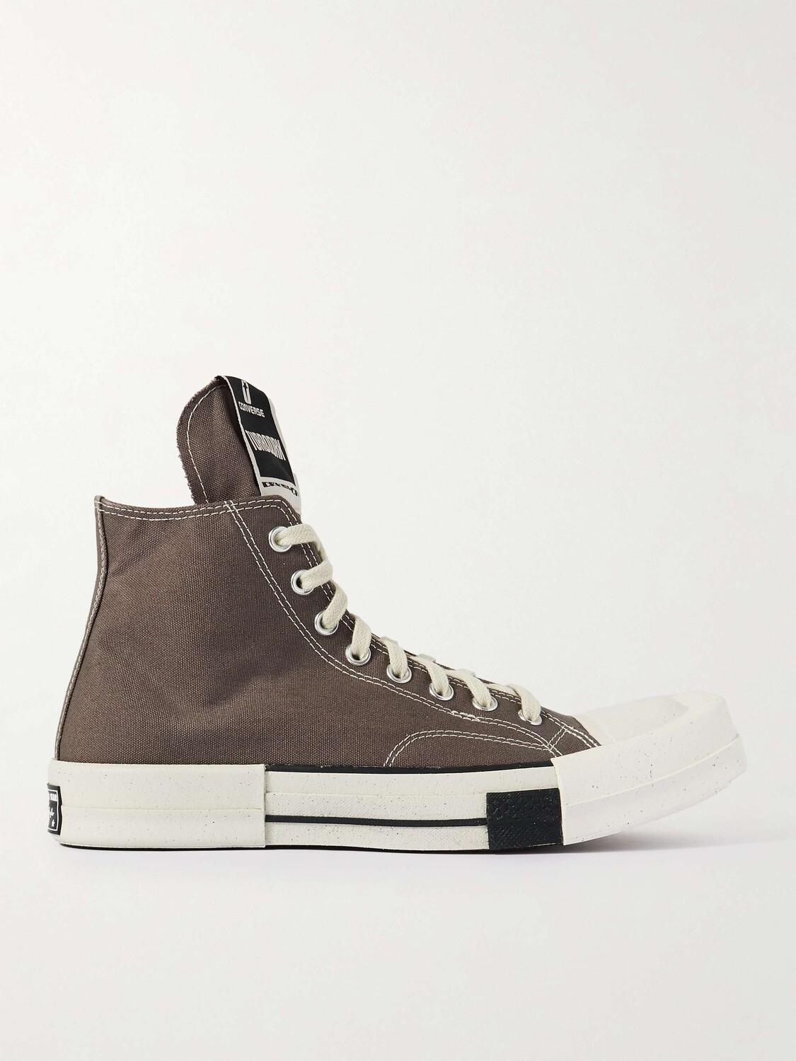 Высокие парусиновые кроссовки Converse DRKSHDW TURBODRK Chuck 70 RICK OWENS, серый
Высокие парусиновые кроссовки Converse DRKSHDW TURBODRK Chuck 70 RICK OWENS, серый