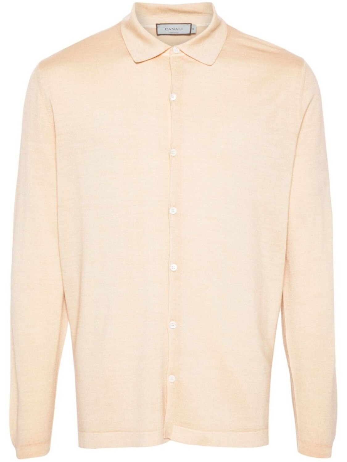 Canali кардиган с воротником-поло, оранжевый
Canali кардиган с воротником-поло, оранжевый