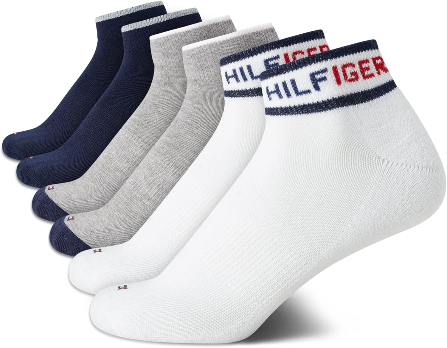 Спортивные носки для мальчиков Tommy Hilfiger - носки Performance Cushion Quarter Cut (6 шт.), White Assorted
Спортивные носки для мальчиков Tommy Hilfiger - носки Performance Cushion Quarter Cut (6 шт.), White Assorted