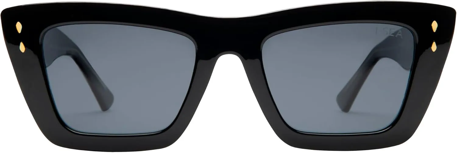 Солнцезащитные очки I-SEA Kaya - Женские солнцезащитные очки - "кошачий глаз" - Поляризованные и со 100% защитой от УФ-излучения, Black / Smoke Polarized Lens
Солнцезащитные очки I-SEA Kaya - Женские солнцезащитные очки - "кошачий глаз" - Поляризованные и со 100% защитой от УФ-излучения, Black / Smoke Polarized Lens