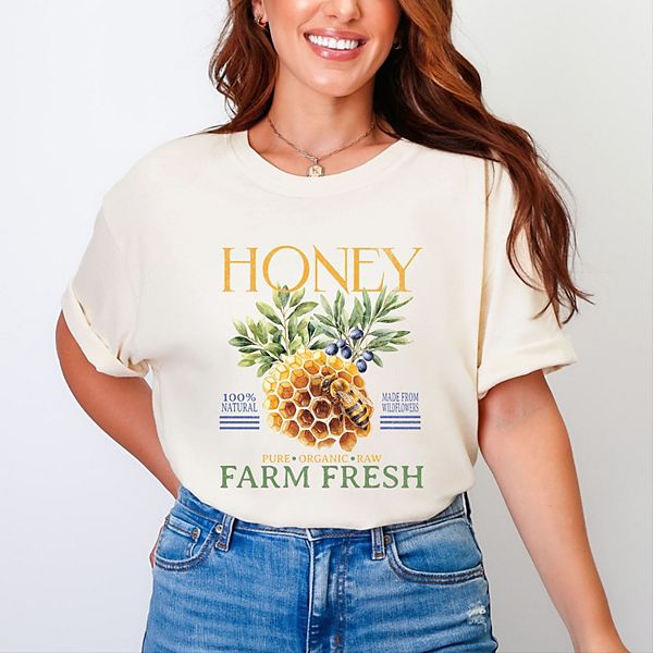 Футболка Farm Fresh Honey с эффектом окрашивания в стиральной машине Simply Sage Market
Футболка Farm Fresh Honey с эффектом окрашивания в стиральной машине Simply Sage Market