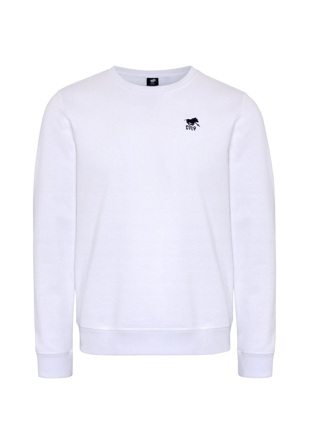 Свитер с вышитым логотипом POLO SYLT, цвет Bright White
Свитер с вышитым логотипом POLO SYLT, цвет Bright White