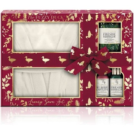 Роскошный подарочный набор халатов The Fuzzy Duck Winter Wonderland — подходит для веганов, Baylis & Harding
Роскошный подарочный набор халатов The Fuzzy Duck Winter Wonderland — подходит для веганов, Baylis & Harding