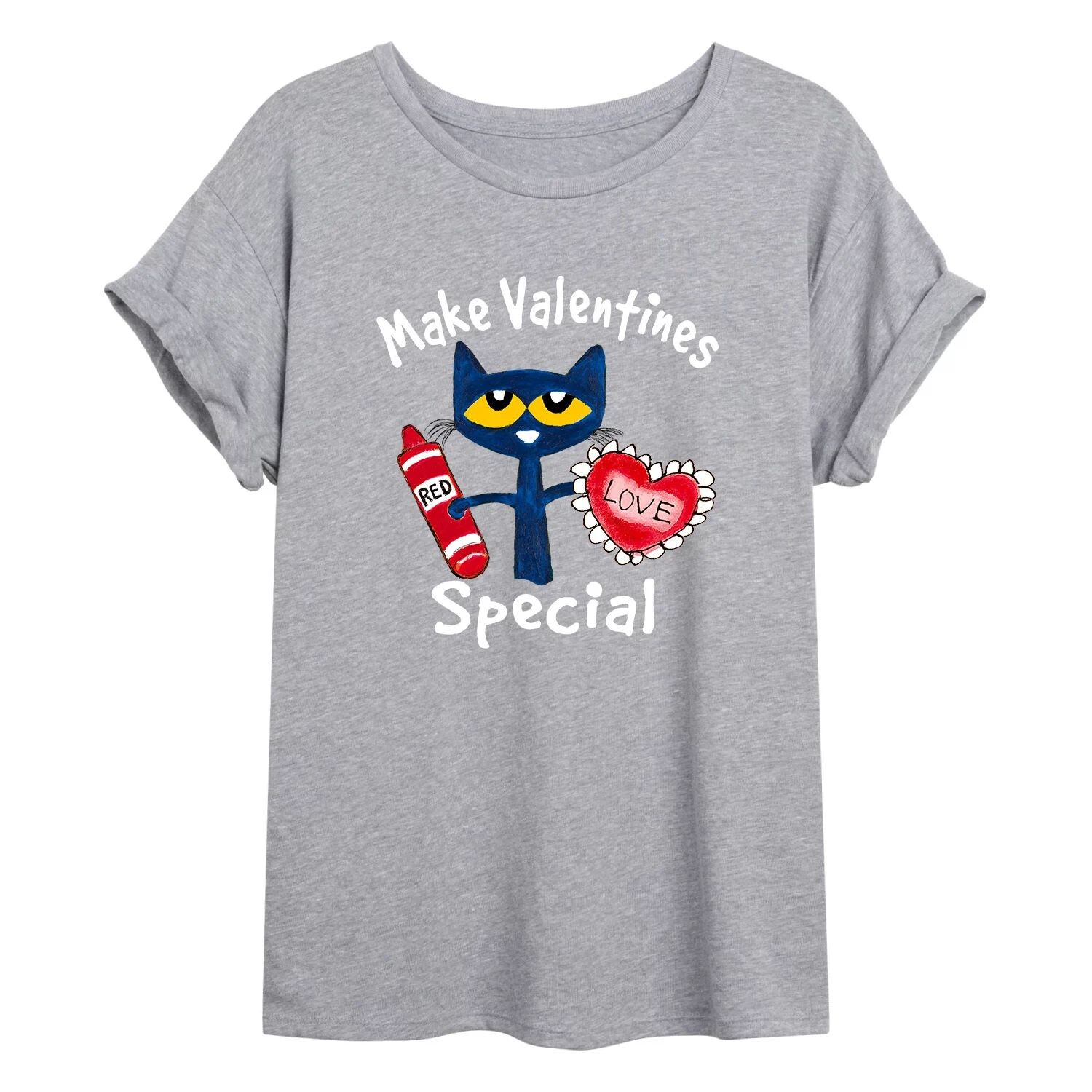 Специальная струящаяся футболка Junior's PTC Valentine Licensed Character
Специальная струящаяся футболка Junior's PTC Valentine Licensed Character