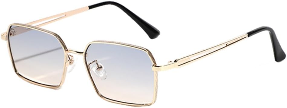 Солнцезащитные очки MUTYNE коричнево-черного цвета с металлическим покрытием, защита от УФ-излучения UV400, модные квадратные солнцезащитные очки для мужчин и женщин, Blue Brown Lens
Солнцезащитные очки MUTYNE коричнево-черного цвета с металлическим покрытием, защита от УФ-излучения UV400, модные квадратные солнцезащитные очки для мужчин и женщин, Blue Brown Lens