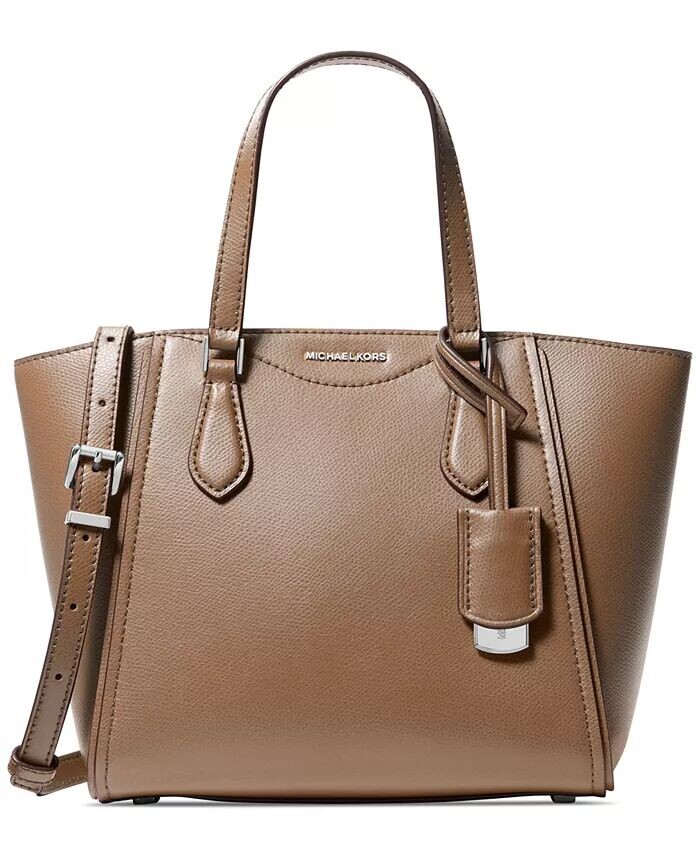 Маленькая сумка-тоут на молнии с трансформируемым верхом Taryn через плечо Michael Kors, черный
Маленькая сумка-тоут на молнии с трансформируемым верхом Taryn через плечо Michael Kors, черный