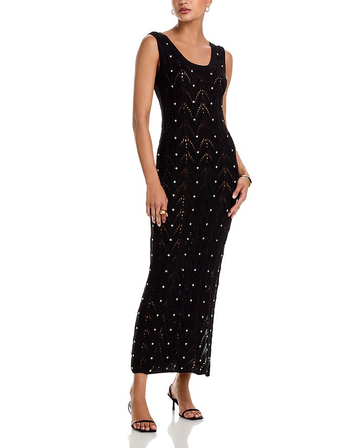 Винсент Платье из ажурной вязки с пайетками Generation Love, черный
Винсент Платье из ажурной вязки с пайетками Generation Love, черный