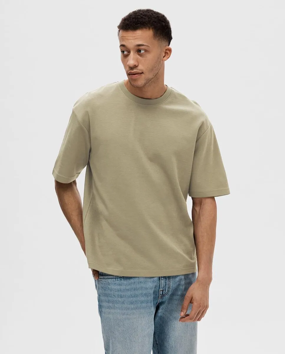 Мужская футболка с коротким рукавом Selected, светло-зеленый
Мужская футболка с коротким рукавом Selected, светло-зеленый