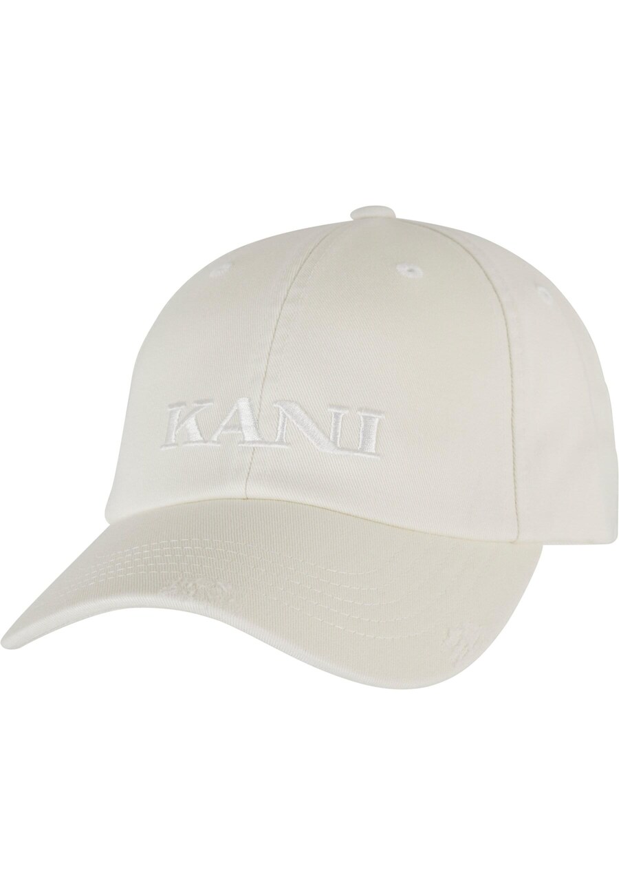 Бейсболка Karl Kani KA251-002-2, цвет White/natural white
Бейсболка Karl Kani KA251-002-2, цвет White/natural white