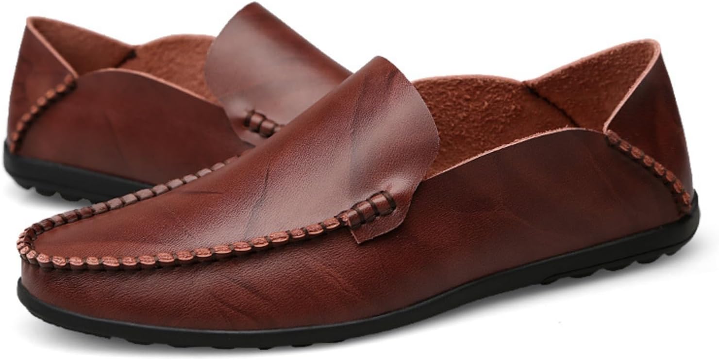 Мужские кожаные слипоны Azttoztto ручной работы, Премиальные оксфорды из кожи полного зерна для широкой стопы, Повседневные деловые и туристические туфли (размеры 38-47), красный
Мужские кожаные слипоны Azttoztto ручной работы, Премиальные оксфорды из кожи полного зерна для широкой стопы, Повседневные деловые и туристические туфли (размеры 38-47), красный