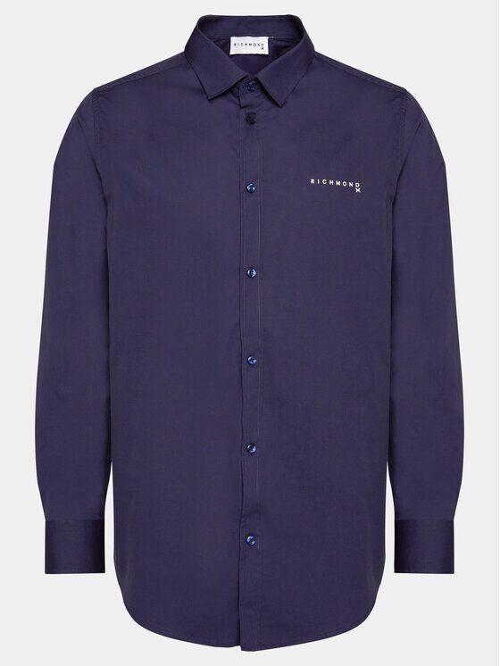 Рубашка узкого кроя Richmond, синий
Рубашка узкого кроя Richmond, синий