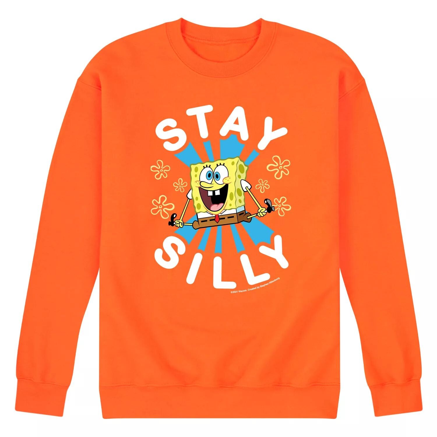 Мужской свитшот Stay Silly с Губкой Бобом Квадратные Штаны Licensed Character
Мужской свитшот Stay Silly с Губкой Бобом Квадратные Штаны Licensed Character
