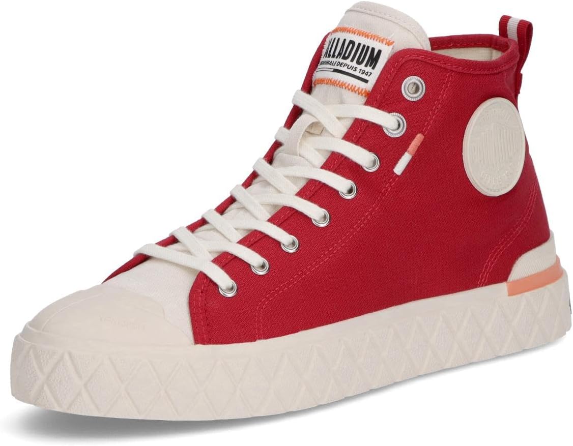 Кроссовки Palladium Unisex Palla Ace Mid из органического канваса на шнуровке, Chili Pepper
Кроссовки Palladium Unisex Palla Ace Mid из органического канваса на шнуровке, Chili Pepper