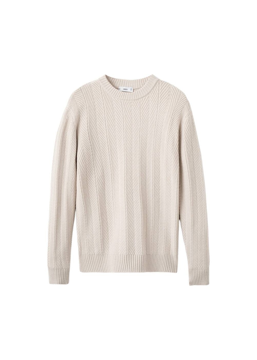 Свитер MANGO MAN Borges, экрю
Свитер MANGO MAN Borges, экрю