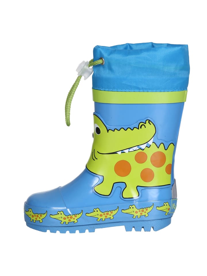 Резиновые сапоги Playshoes, синий/зеленый
Резиновые сапоги Playshoes, синий/зеленый