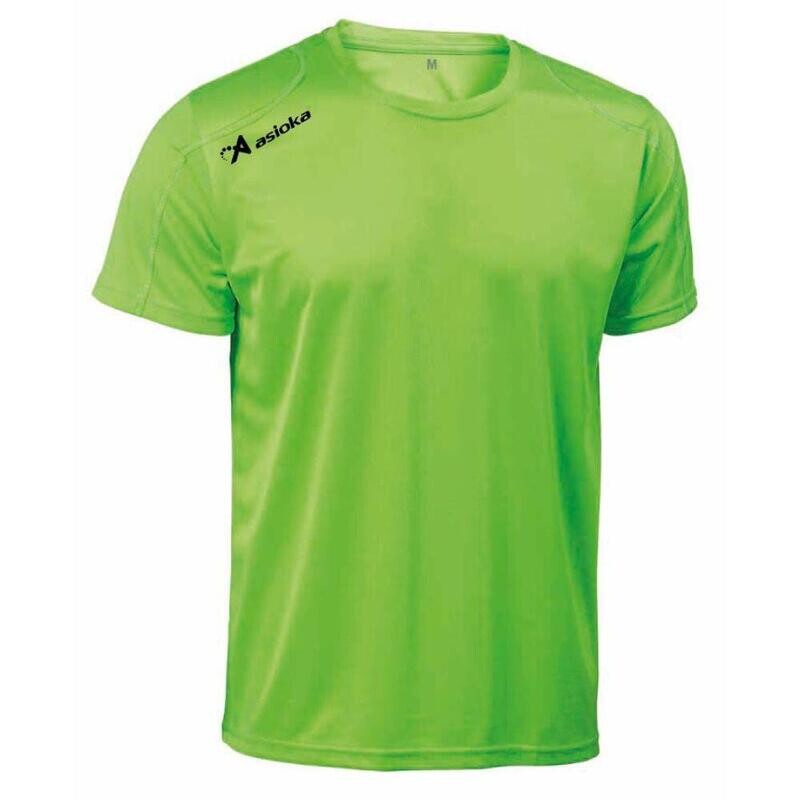 Мужская футболка для бега с короткими рукавами Asioka Río, зеленая флуоресцентная дышащая футболка
Мужская футболка для бега с короткими рукавами Asioka Río, зеленая флуоресцентная дышащая футболка