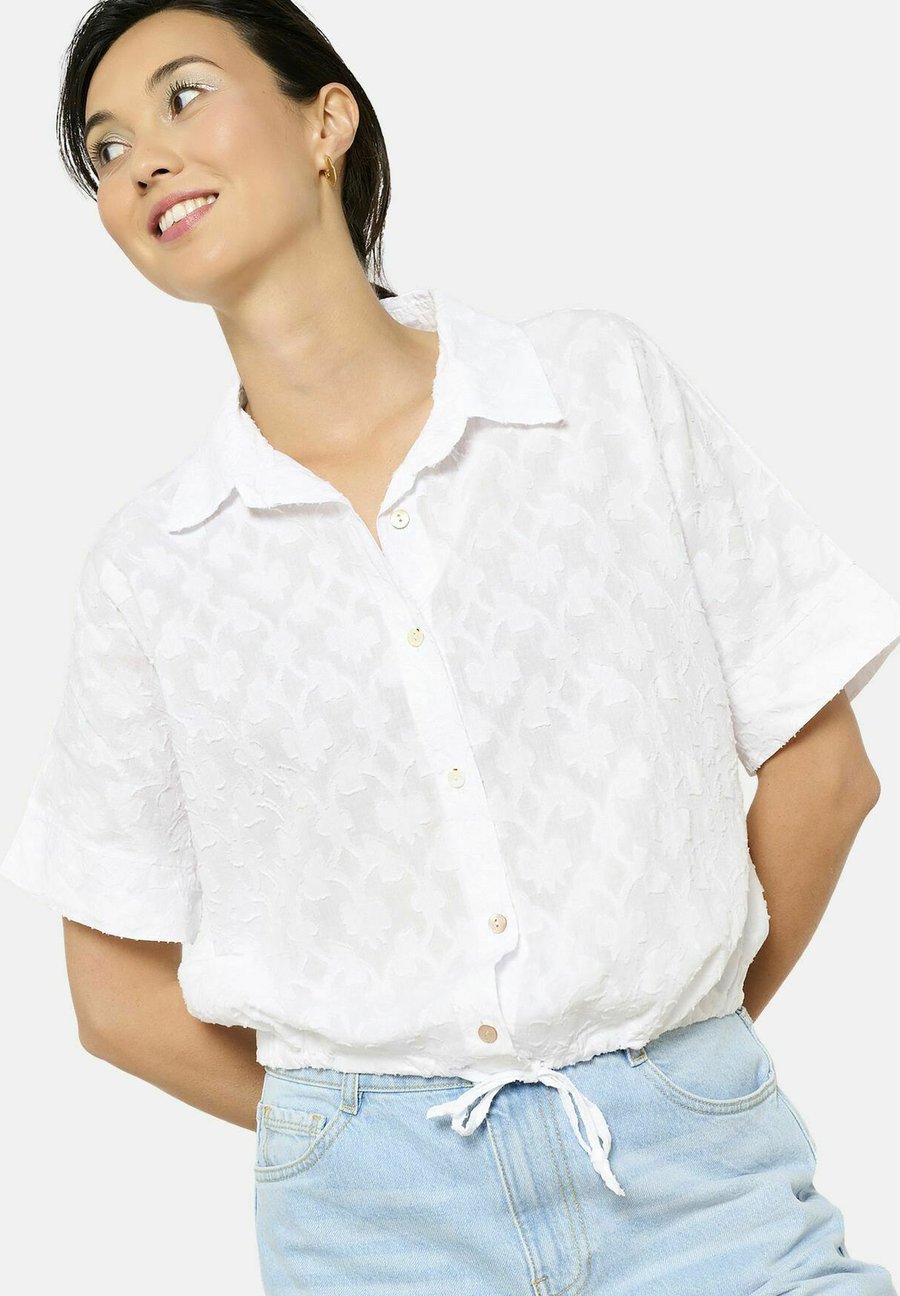 Блуза LolaLiza Button-down blouse, Optical White/White
Блуза LolaLiza Button-down blouse, Optical White/White