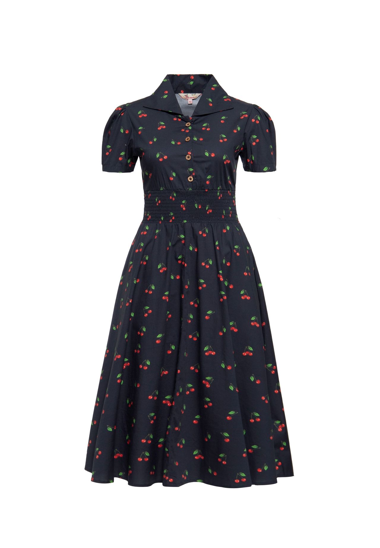 Платье А-силуэта с пышными рукавами Cherry QUEEN KEROSIN, черный
Платье А-силуэта с пышными рукавами Cherry QUEEN KEROSIN, черный