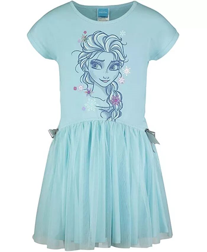 Платье Disney Elsa French Terry для девочек Frozen, синий
Платье Disney Elsa French Terry для девочек Frozen, синий