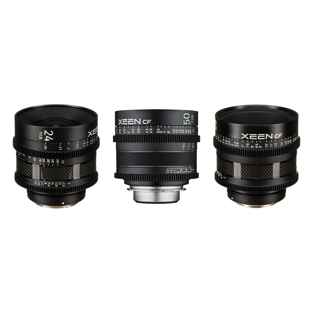 Комплект Rokinon XEEN CF Cine из 3 объективов (крепление Canon EF)
Комплект Rokinon XEEN CF Cine из 3 объективов (крепление Canon EF)
