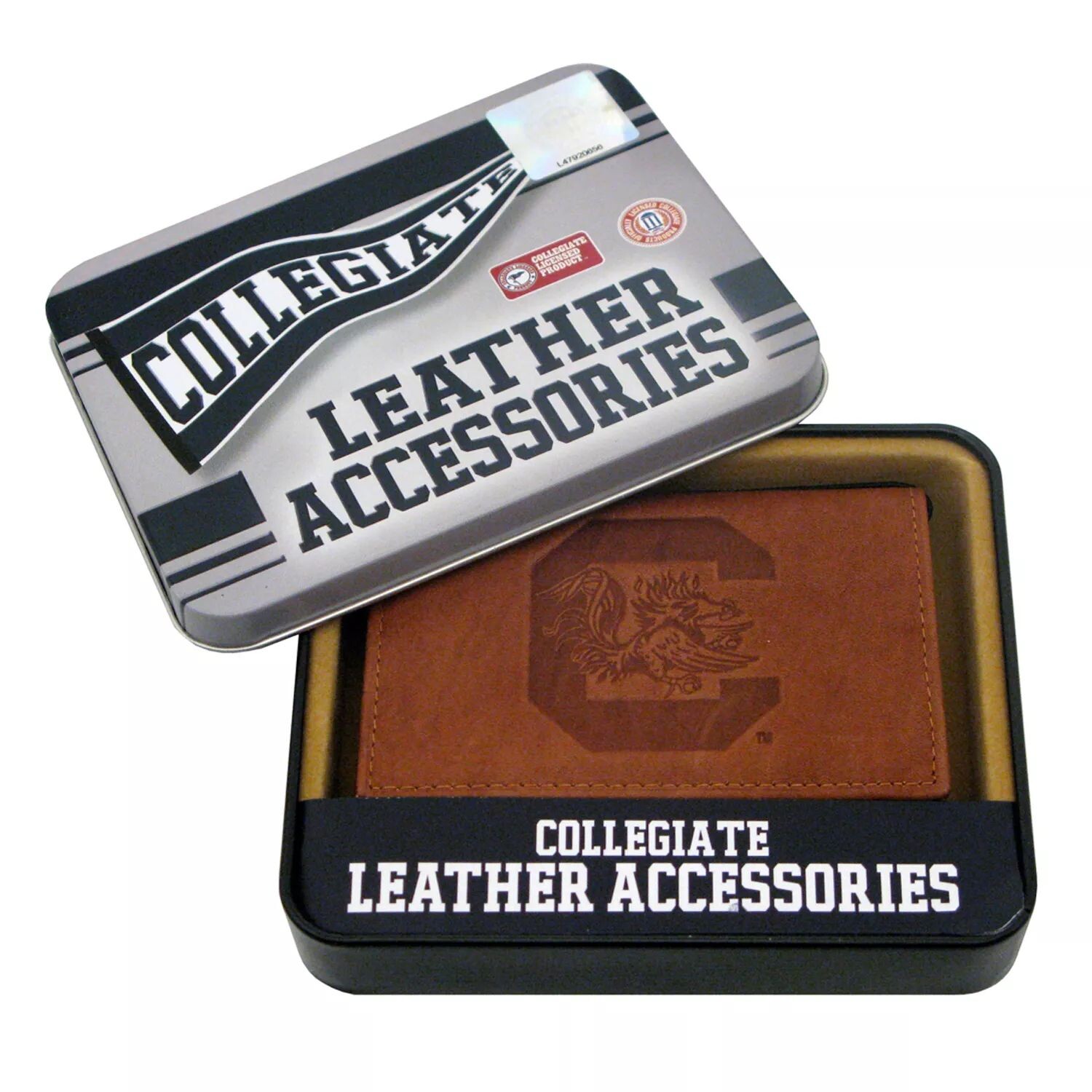 Кожаный кошелек двойного сложения South Carolina Gamecocks
Кожаный кошелек двойного сложения South Carolina Gamecocks