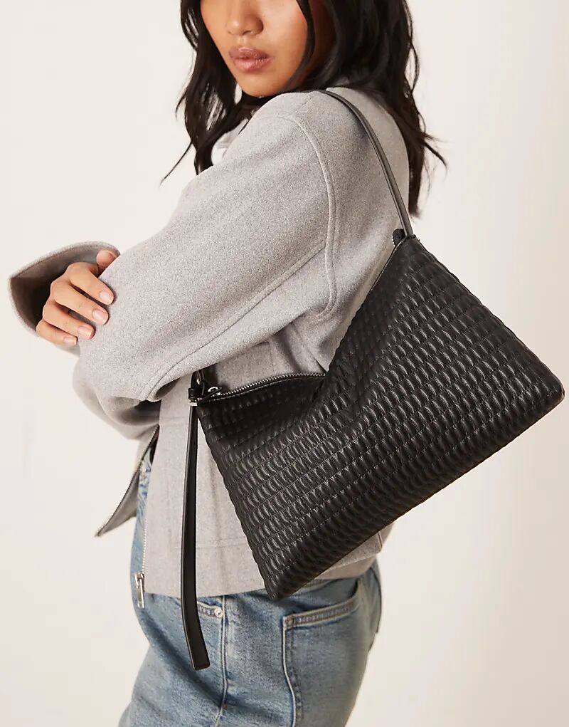 Стеганая сумка через плечо ASOS DESIGN с ремешком с пряжкой сбоку, черного цвета
Стеганая сумка через плечо ASOS DESIGN с ремешком с пряжкой сбоку, черного цвета