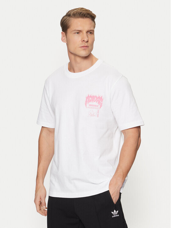 Футболка стандартного кроя Adidas, белый
Футболка стандартного кроя Adidas, белый