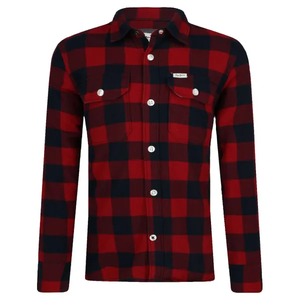 Рубашка Kenny стандартного кроя Pepe Jeans London, красный
Рубашка Kenny стандартного кроя Pepe Jeans London, красный