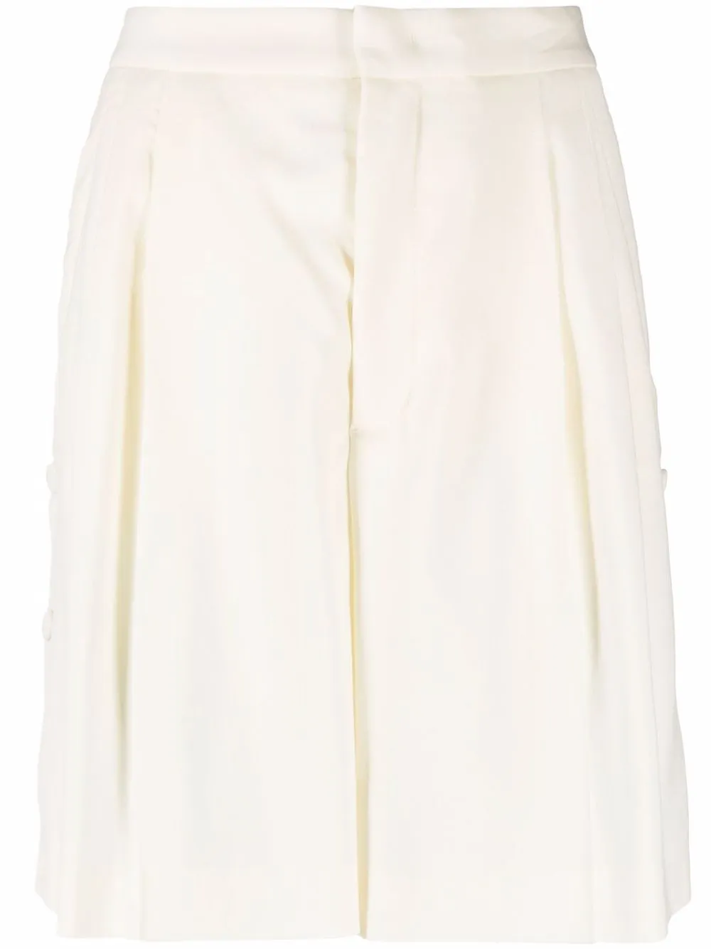 Шорты строгого кроя с завышенной талией Red Valentino, бежевый
Шорты строгого кроя с завышенной талией Red Valentino, бежевый