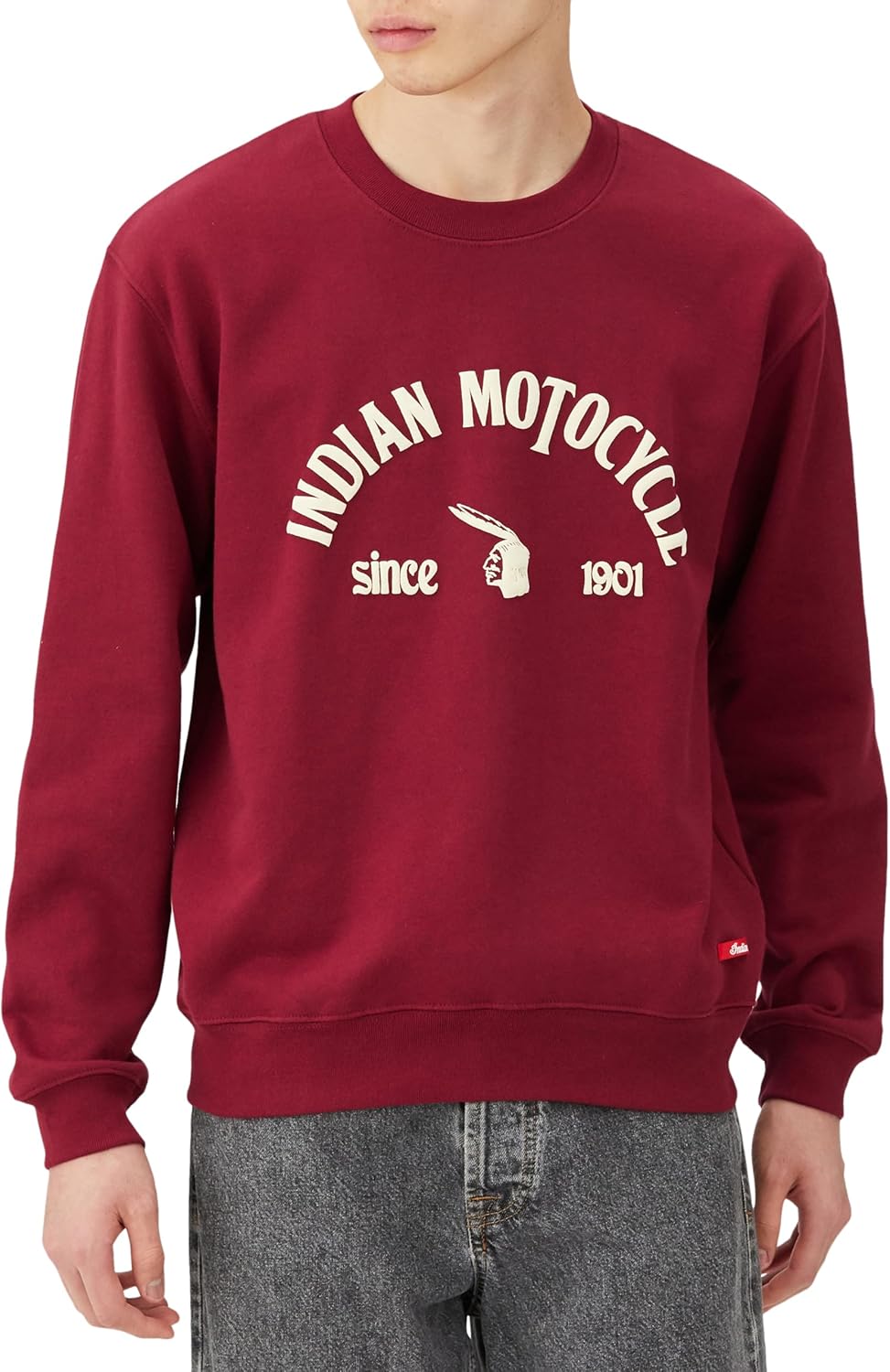 Индийская толстовка с принтом из пенопласта, 1901 год Indian, красный/бордовый
Индийская толстовка с принтом из пенопласта, 1901 год Indian, красный/бордовый