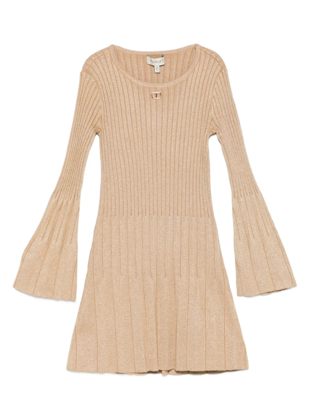 Плиссированное платье с рукавами колокол TWINSET Kids, нейтральный
Плиссированное платье с рукавами колокол TWINSET Kids, нейтральный