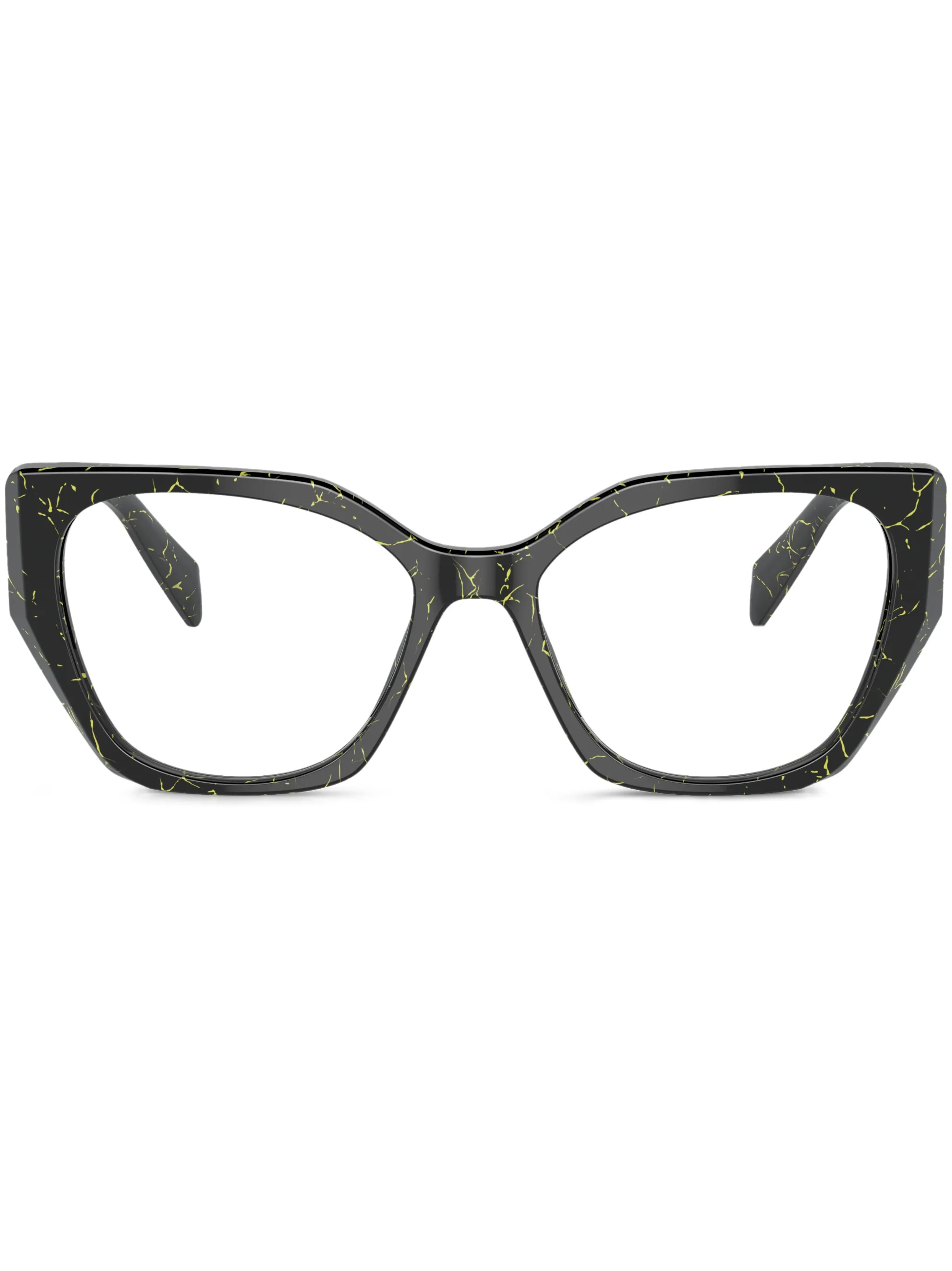 Очки в геометричной оправе Prada Eyewear, черный
Очки в геометричной оправе Prada Eyewear, черный