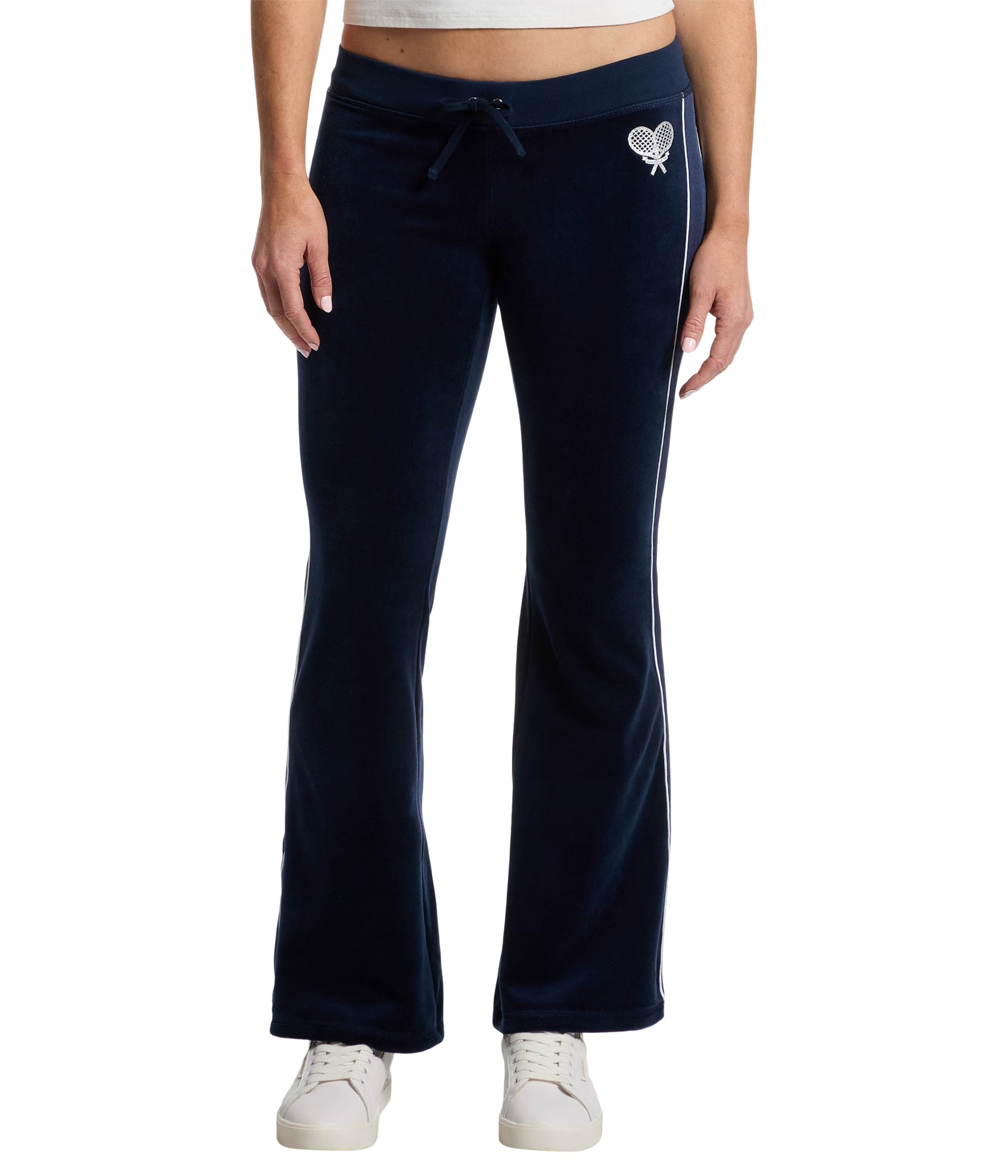 Брюки Juicy Couture Heritage Low Rise Track Pants With Side Stripe, цвет Regal Blue
Брюки Juicy Couture Heritage Low Rise Track Pants With Side Stripe, цвет Regal Blue