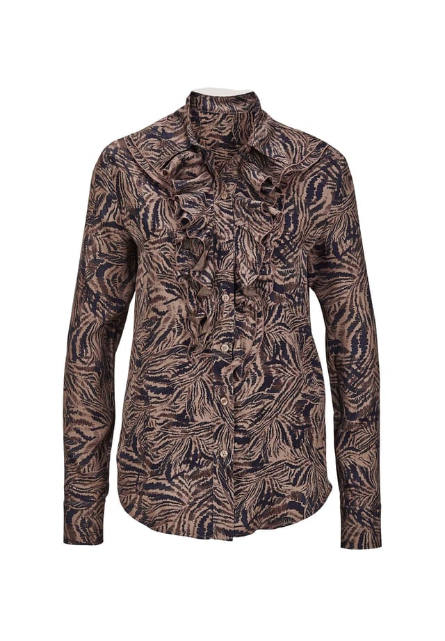 Блузка-Рубашка с отделкой рюшами Madeleine, мультиколор
Блузка-Рубашка с отделкой рюшами Madeleine, мультиколор