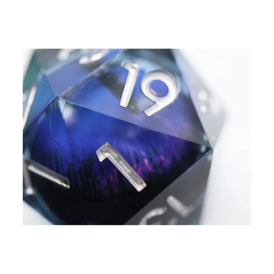 Подвижный глаз 35 мм d20 — фиолетовый глаз циклопа, Dice - 35mm, 45mm, & 55mm (Foam Brain Games)
Подвижный глаз 35 мм d20 — фиолетовый глаз циклопа, Dice - 35mm, 45mm, & 55mm (Foam Brain Games)