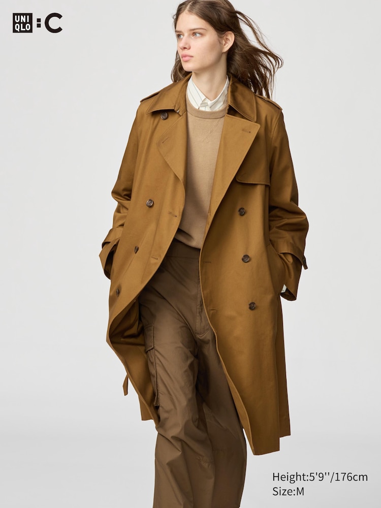 Плащ UNIQLO длинный Unisex, 34 коричневый
Плащ UNIQLO длинный Unisex, 34 коричневый