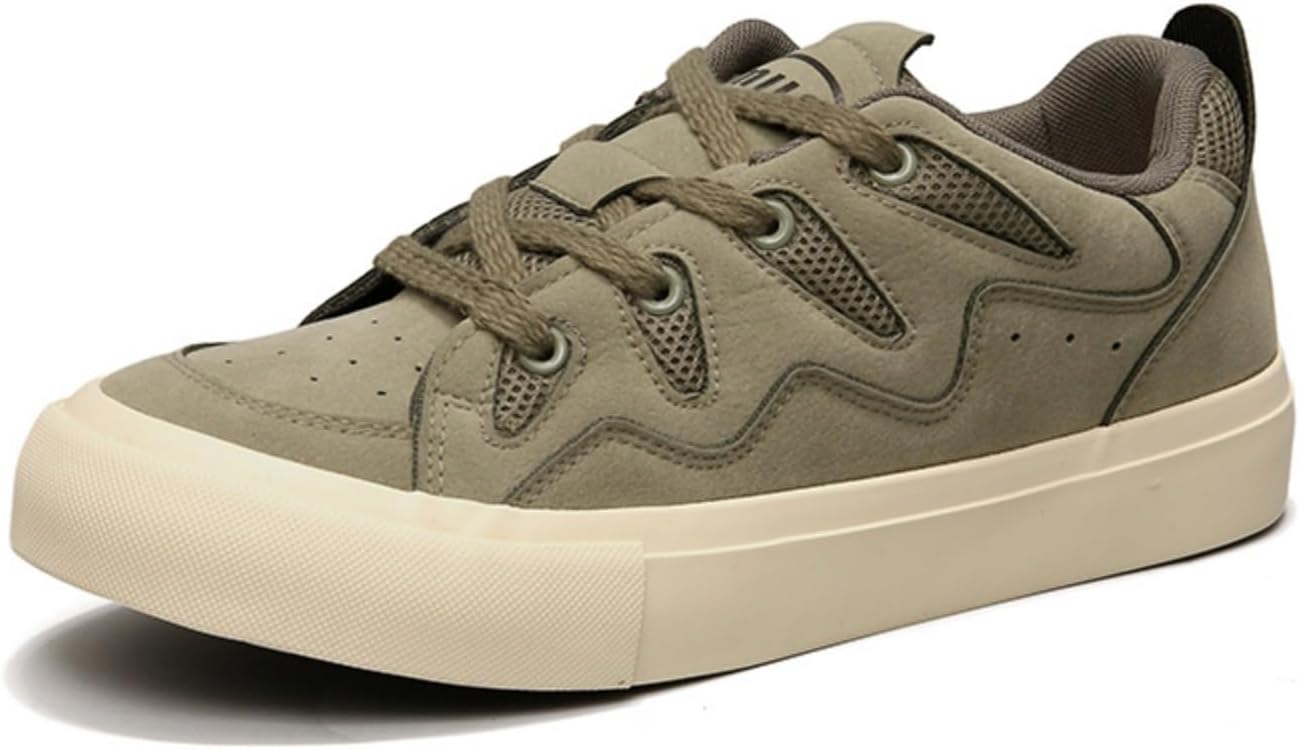 Мужские кеды из канвы - стильные повседневные туфли на шнуровке, ретро-дизайн с двухцветными шнурками, идеальны для ежедневной носки, прогулок и уличного стиля Aokisx, зеленый
Мужские кеды из канвы - стильные повседневные туфли на шнуровке, ретро-дизайн с двухцветными шнурками, идеальны для ежедневной носки, прогулок и уличного стиля Aokisx, зеленый