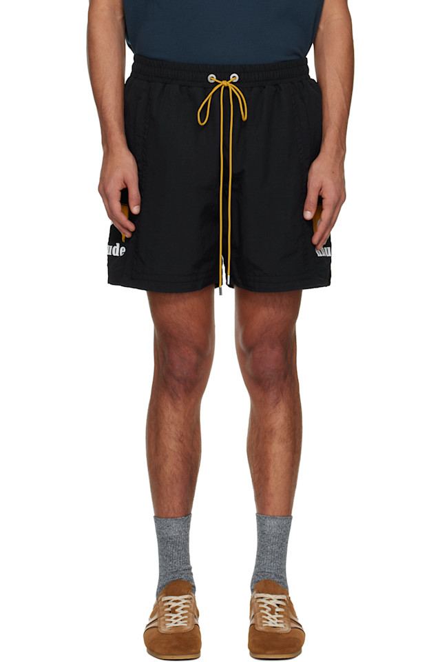 Rhude Черные шорты «Лунный свет»
Rhude Черные шорты «Лунный свет»