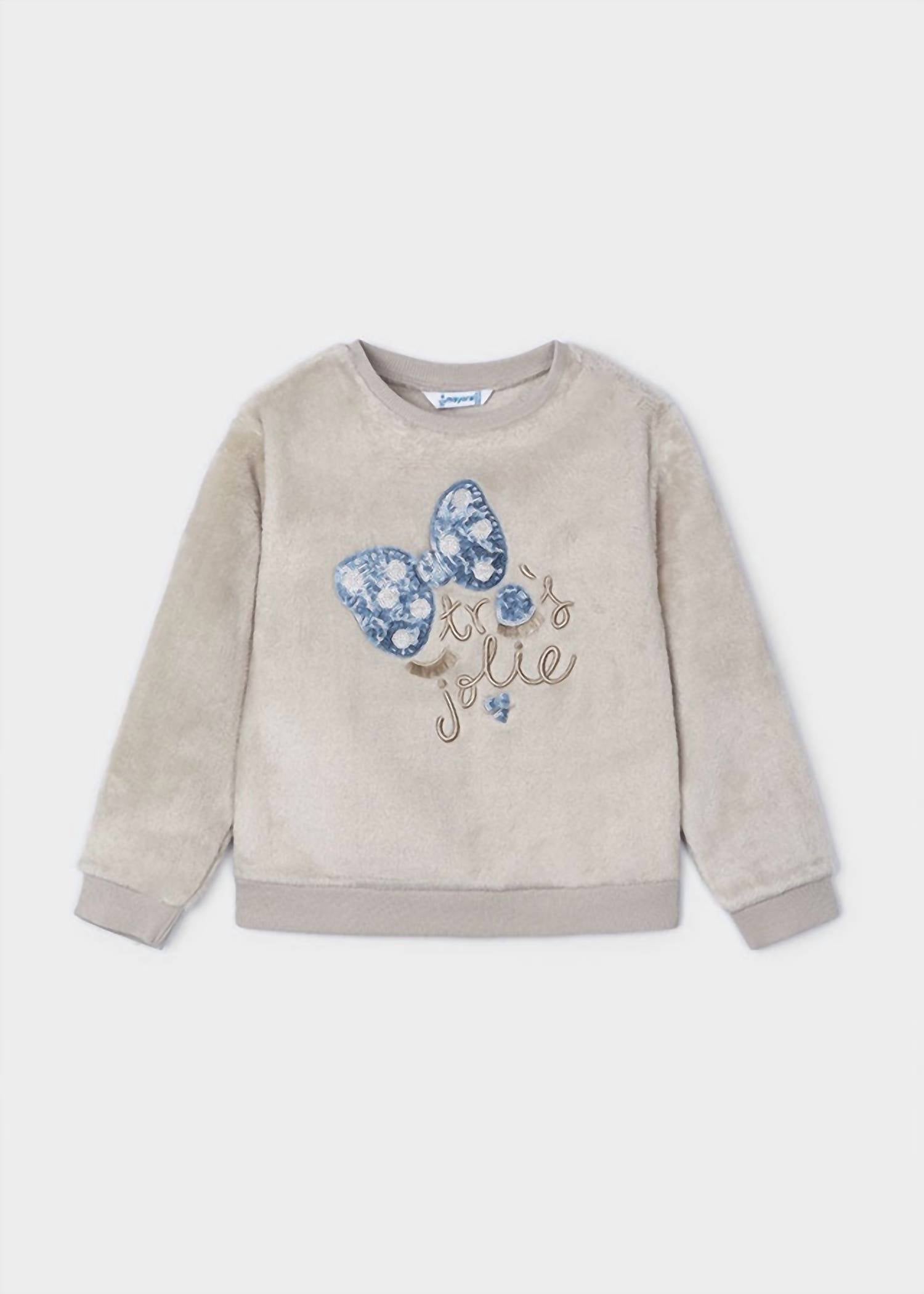 Детский пуловер Tres Jolie из альпаки с пайетками Mayoral, alpaca
Детский пуловер Tres Jolie из альпаки с пайетками Mayoral, alpaca