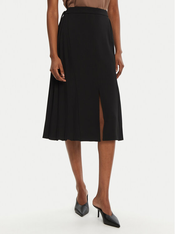 Юбка миди стандартный крой CFC0122491003 Rinascimento, черный 
Юбка миди стандартный крой CFC0122491003 Rinascimento, черный