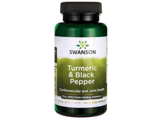 FS Куркума Черный перец Swanson, 60 капсул
FS Куркума Черный перец Swanson, 60 капсул