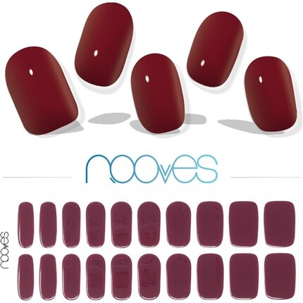 Гель-пленки для ногтей Midnight Rain Premium Luxe Solid Red, 20 шт. Nooves
Гель-пленки для ногтей Midnight Rain Premium Luxe Solid Red, 20 шт. Nooves