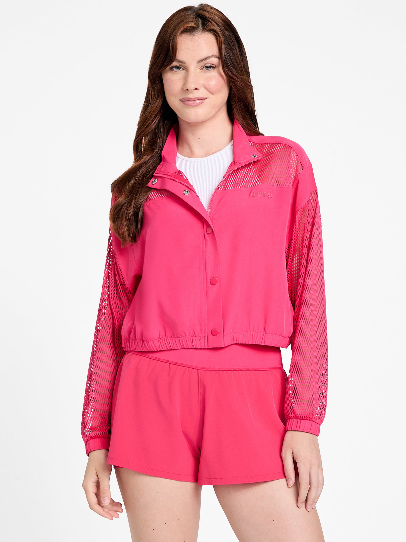 Куртка-сетка Priya Guess Factory, Cranberry Juice
Куртка-сетка Priya Guess Factory, Cranberry Juice