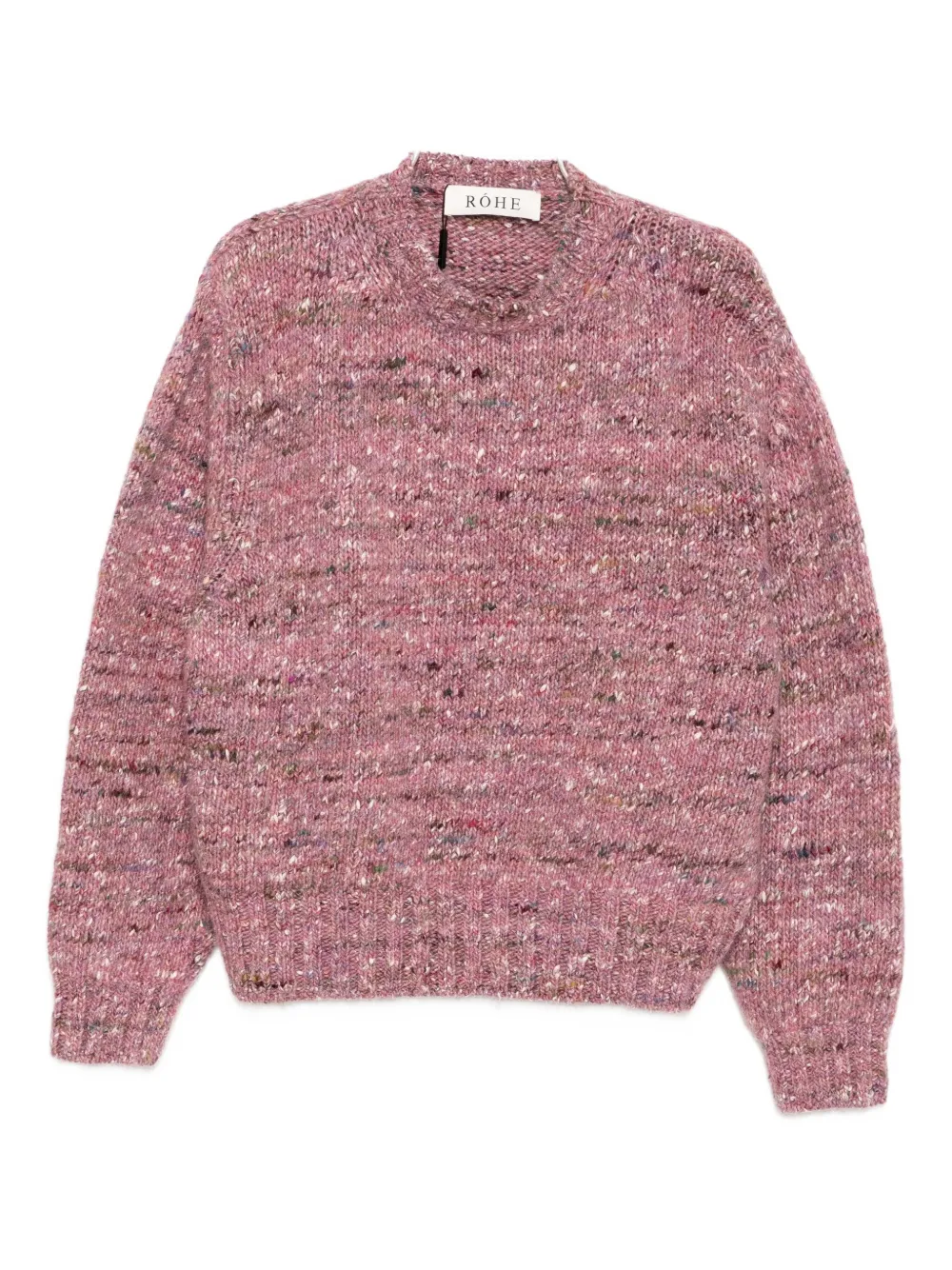 Джемпер из смесовой шерсти Róhe, розовый 
Джемпер из смесовой шерсти Róhe, розовый