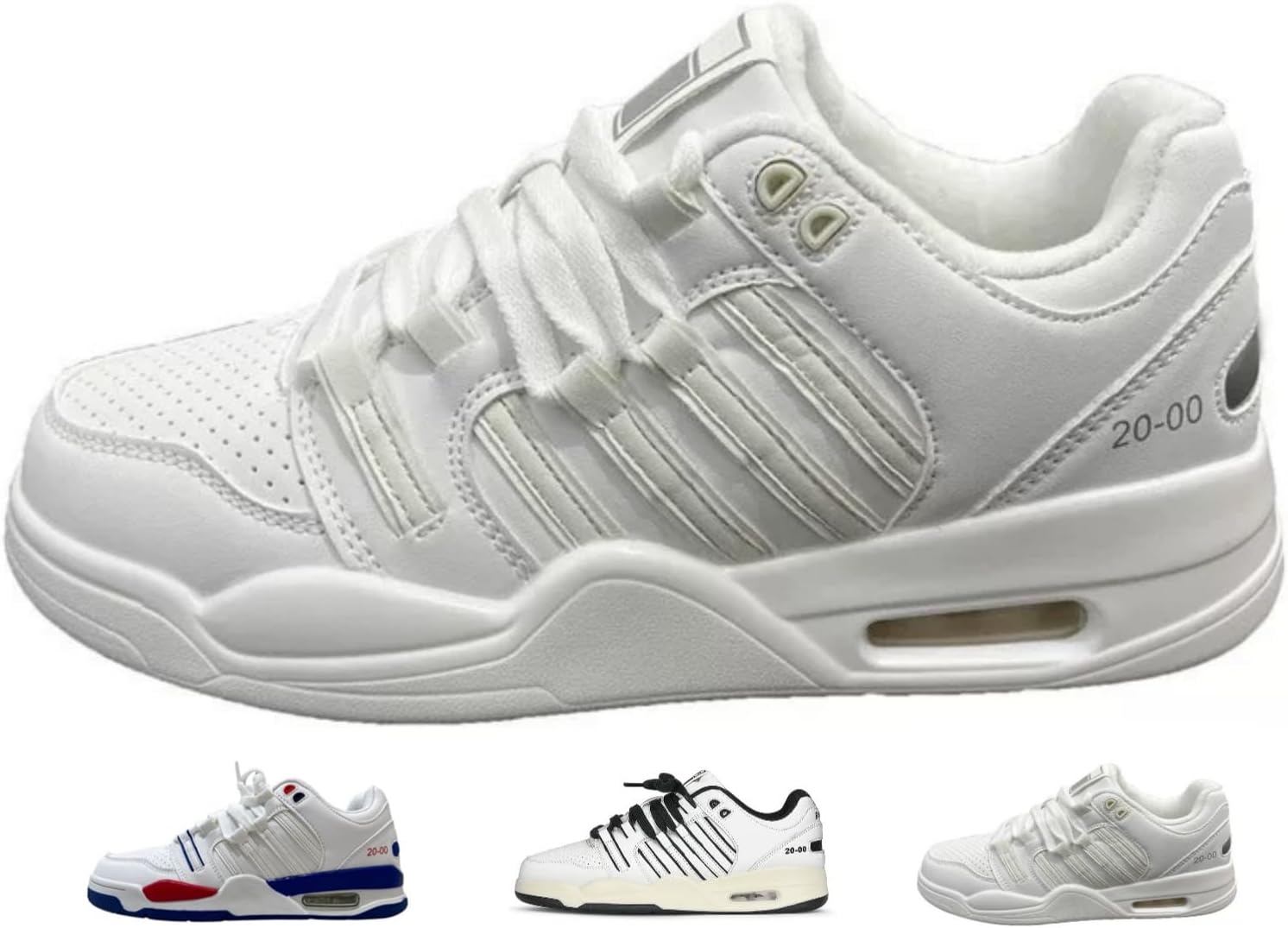 Женские и мужские модные массивные кроссовки на платформе, классический стиль Y2K, модные, на шнуровке с воздушной подушкой, повседневные белые кроссовки для пар Macefil
Женские и мужские модные массивные кроссовки на платформе, классический стиль Y2K, модные, на шнуровке с воздушной подушкой, повседневные белые кроссовки для пар Macefil