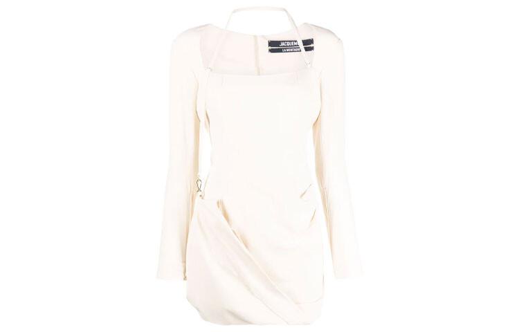 Платье с длинными рукавами женское белое Jacquemus
Платье с длинными рукавами женское белое Jacquemus