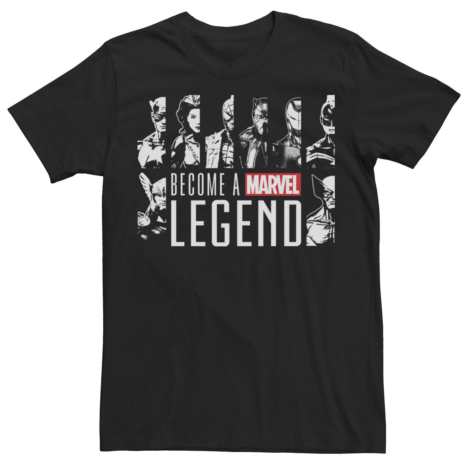 Мужская футболка Marvel Legends Series Become A Marvel Legend Hero Profiles Licensed Character
Мужская футболка Marvel Legends Series Become A Marvel Legend Hero Profiles Licensed Character