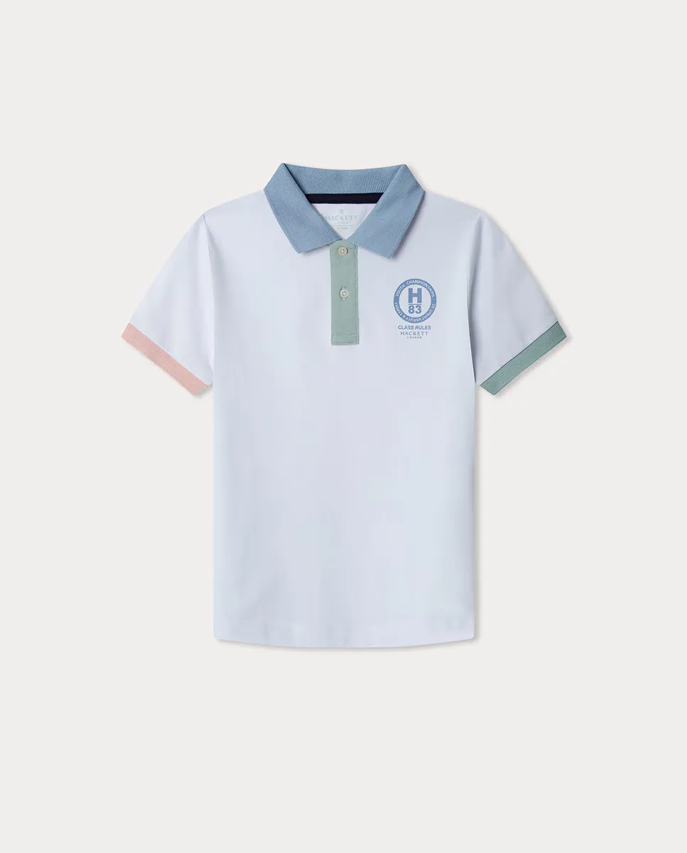 Детская рубашка поло с множественной отделкой Hackett, многоцветный
Детская рубашка поло с множественной отделкой Hackett, многоцветный