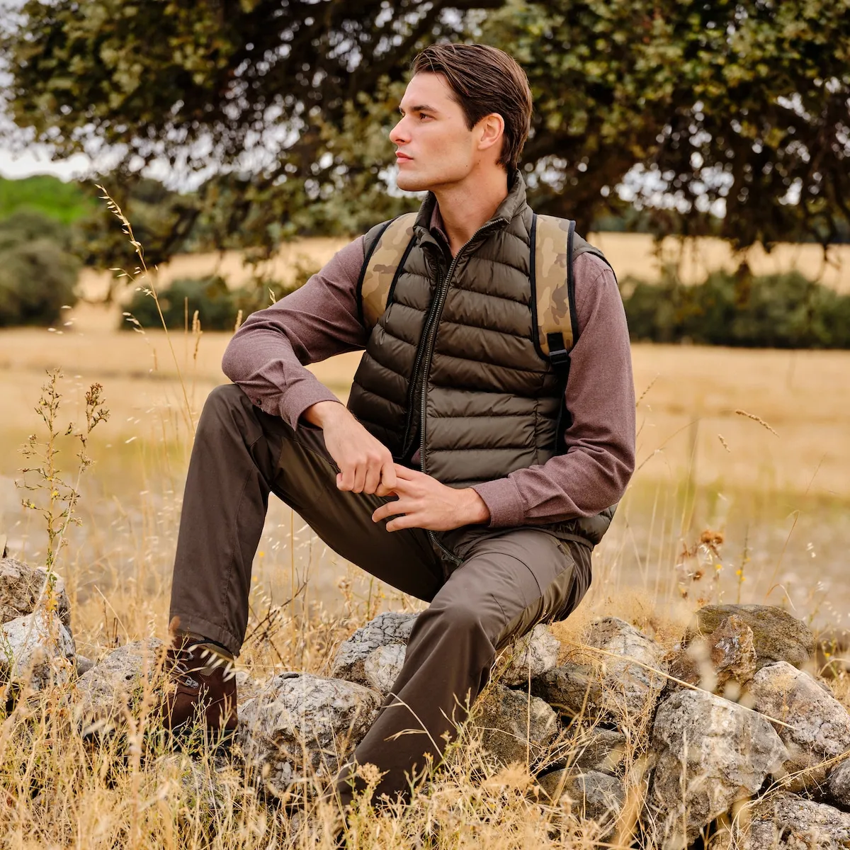 Мужской стеганый жилет Verhunt, зеленый
Мужской стеганый жилет Verhunt, зеленый